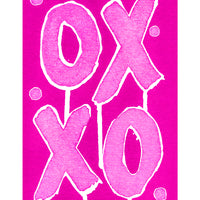 Love Letters Fuschia - Fine Art Print