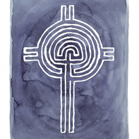 Cross Labyrinth - Fine Art Print