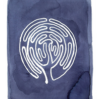 Tree of Life Labyrinth - Fine Art Print