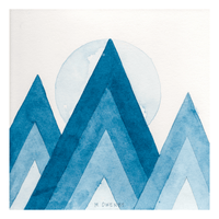 Pisgah Peaks - Fine Art Print