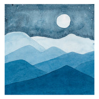 Blue Ridge Blues - Fine Art Print (Unframed)