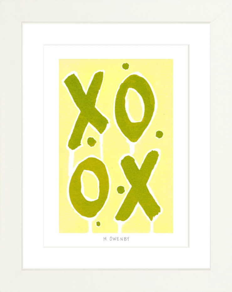 Love Letters Lemon-Lime - Fine Art Print