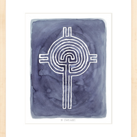 Cross Labyrinth - Fine Art Print
