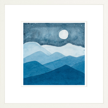 Blue Ridge Blues - Fine Art Print