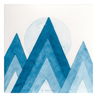 Pisgah Peaks - Fine Art Print