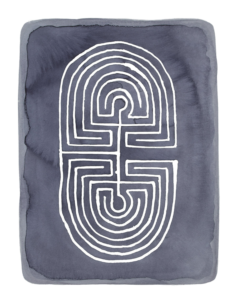 Balance Labyrinth, Limited Edition Print - Michelle Owenby Design