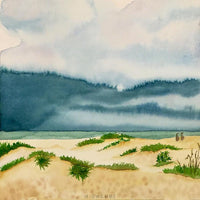 Moody Skies-Watercolor Print - Michelle Owenby Design