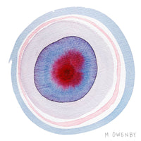 Ocular 1-Watercolor Print - Michelle Owenby Design