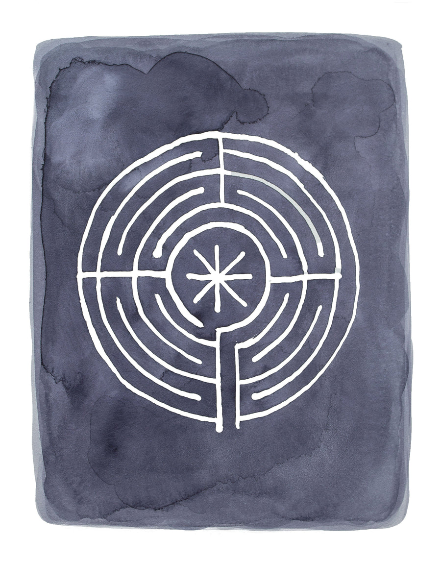 Star Labyrinth, Limited Edition Print - Michelle Owenby Design